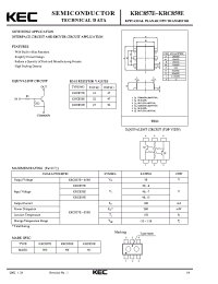 Datasheet KRC859E manufacturer KEC